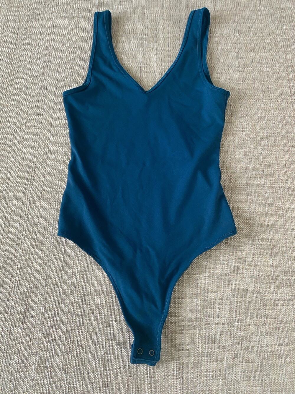 Abercrombie & Fitch Soft Bodysuit Deep Blue-Green XS